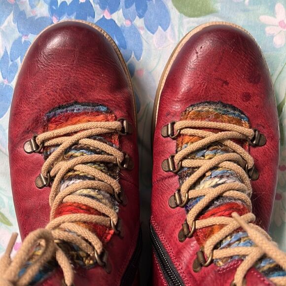 Rieker Felicitas Hiking Lace Up Boots Vintage (?) - Picture 2 of 11